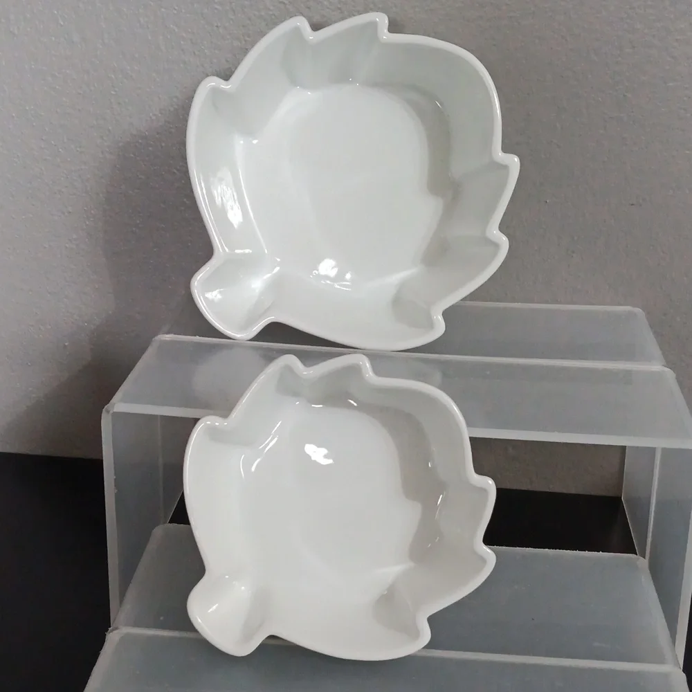 Crate&Barrel Artichoke Dish Set & Oil/VInegar